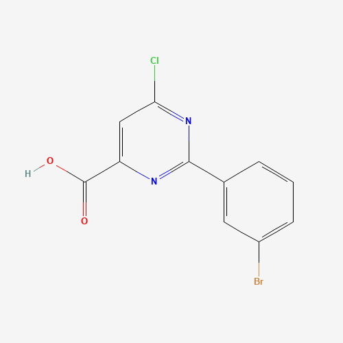 2-(3-bromophenyl)-6-chloropyrimidine-4-carboxylic acid (CAS: 1315359-90-0) - Related Chemical Product