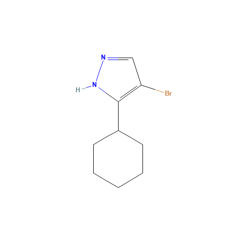 4-bromo-5-cyclohexyl-1H-pyrazole (CAS: 417700-59-5) - Related Chemical Product
