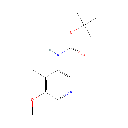 tert-butyl N-(5-methoxy-4-methylpyridin-3-yl)carbamate (CAS: 1045858-10-3) - Related Chemical Product