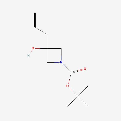 tert-butyl 3-hydroxy-3-prop-2-enylazetidine-1-carboxylate (CAS: 1401728-89-9) - Related Chemical Product