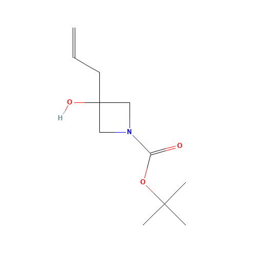 tert-butyl 3-hydroxy-3-prop-2-enylazetidine-1-carboxylate (CAS: 1401728-89-9) - Related Chemical Product