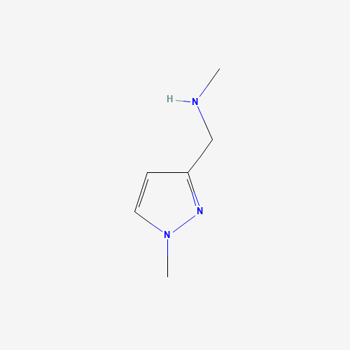 N-methyl-1-(1-methylpyrazol-3-yl)methanamine (CAS: 871825-57-9) - Related Chemical Product