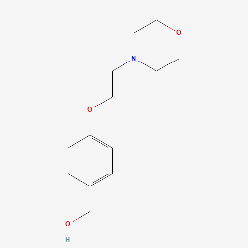[4-(2-morpholin-4-ylethoxy)phenyl]methanol (CAS: 852180-76-8) - Related Chemical Product