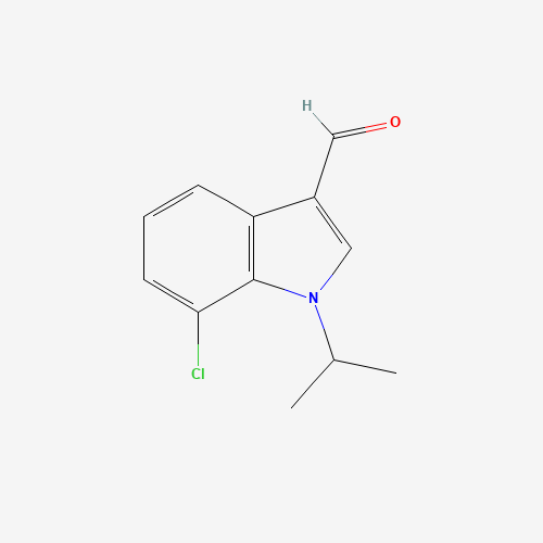 7-chloro-1-propan-2-ylindole-3-carbaldehyde (CAS: 1350760-88-1) - Related Chemical Product