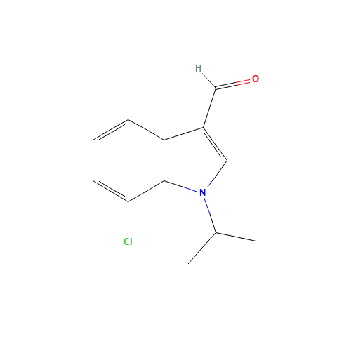7-chloro-1-propan-2-ylindole-3-carbaldehyde (CAS: 1350760-88-1) - Related Chemical Product