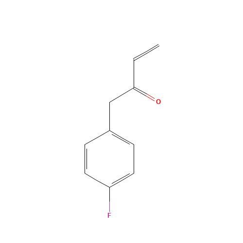 1-(4-fluorophenyl)but-3-en-2-one (CAS: 860642-35-9) - Chemical Structure and Molecular Formula 