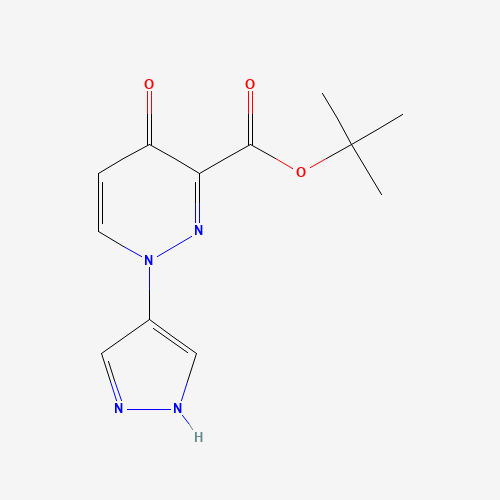 tert-butyl 4-oxo-1-(1H-pyrazol-4-yl)pyridazine-3-carboxylate (CAS: 1314389-53-1) - Related Chemical Product