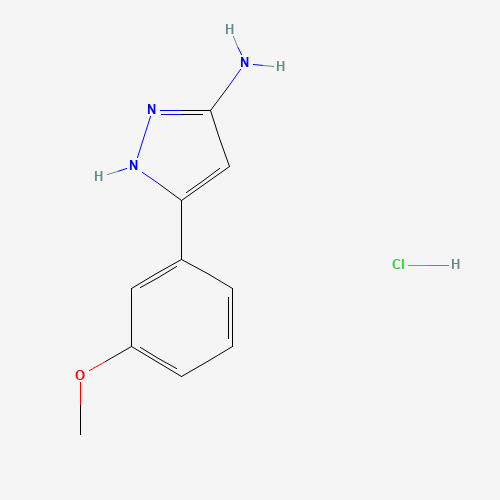 5-(3-methoxyphenyl)-1H-pyrazol-3-amine;hydrochloride (CAS: 1025447-42-0) - Related Chemical Product