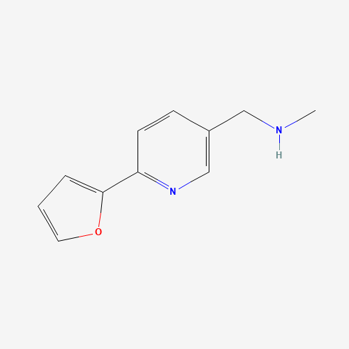 1-[6-(furan-2-yl)pyridin-3-yl]-N-methylmethanamine (CAS: 886851-44-1) - Related Chemical Product