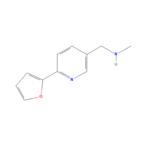 1-[6-(furan-2-yl)pyridin-3-yl]-N-methylmethanamine (CAS: 886851-44-1) - Related Chemical Product