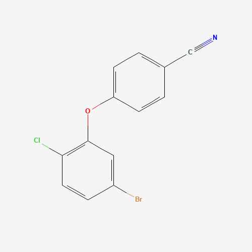 4-(5-bromo-2-chlorophenoxy)benzonitrile (CAS: 1161025-99-5) - Related Chemical Product
