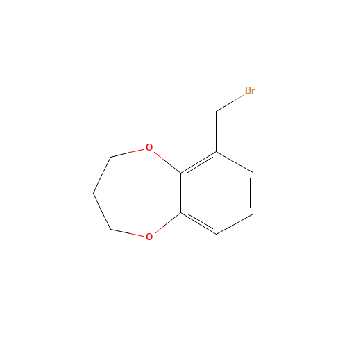 6-(bromomethyl)-3,4-dihydro-2H-1,5-benzodioxepine (CAS: 499770-96-6) - Related Chemical Product