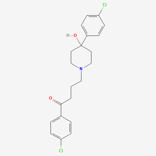 1-(4-chlorophenyl)-4-[4-(4-chlorophenyl)-4-hydroxypiperidin-1-yl]butan-1-one (CAS: 59995-68-5) - Related Chemical Product