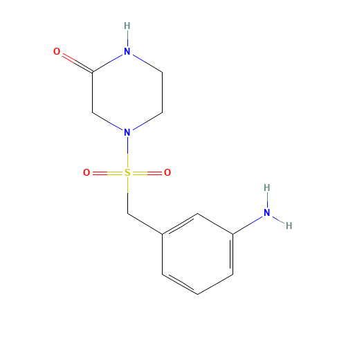 4-[(3-aminophenyl)methylsulfonyl]piperazin-2-one (CAS: 1094798-13-6) - Related Chemical Product