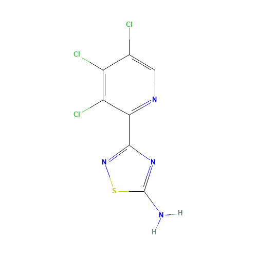 3-(3,4,5-trichloropyridin-2-yl)-1,2,4-thiadiazol-5-amine (CAS: 1179361-02-4) - Related Chemical Product