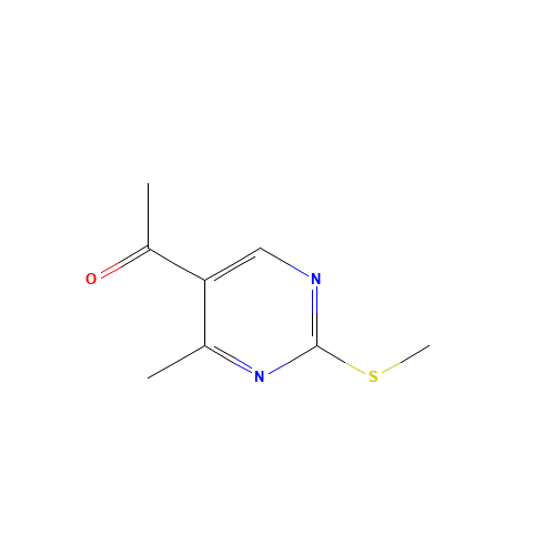1-(4-methyl-2-methylsulfanylpyrimidin-5-yl)ethanone (CAS: 66373-26-0) - Related Chemical Product