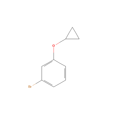 1-bromo-3-cyclopropyloxybenzene (CAS: 1035690-22-2) - Related Chemical Product