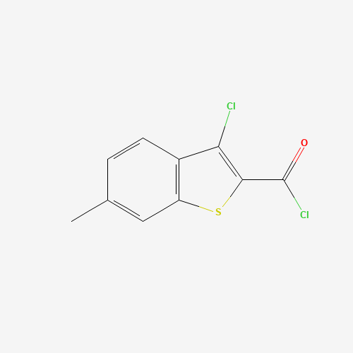 3-chloro-6-methyl-1-benzothiophene-2-carbonyl chloride (CAS: 34576-87-9) - Related Chemical Product