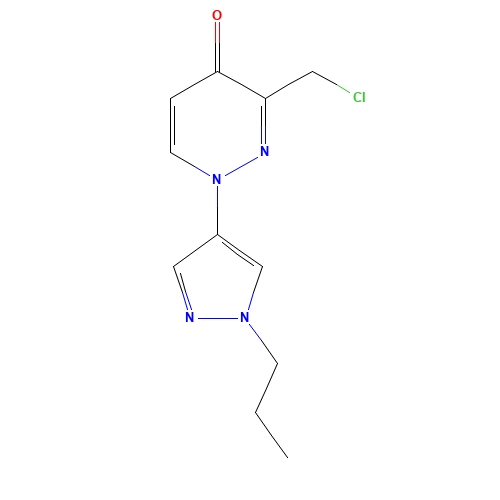 3-(chloromethyl)-1-(1-propylpyrazol-4-yl)pyridazin-4-one (CAS: 1314389-73-5) - Related Chemical Product