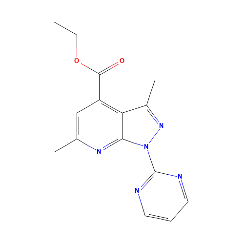 ethyl 3,6-dimethyl-1-pyrimidin-2-ylpyrazolo[3,4-b]pyridine-4-carboxylate (CAS: 1417333-02-8) - Related Chemical Product