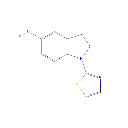 1-(1,3-thiazol-2-yl)-2,3-dihydroindol-5-ol (CAS: 1426952-96-6) - Related Chemical Product