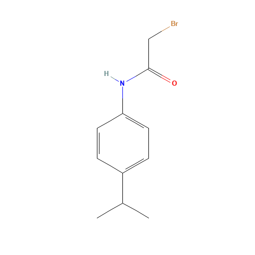 2-bromo-N-(4-propan-2-ylphenyl)acetamide (CAS: 171241-77-3) - Related Chemical Product