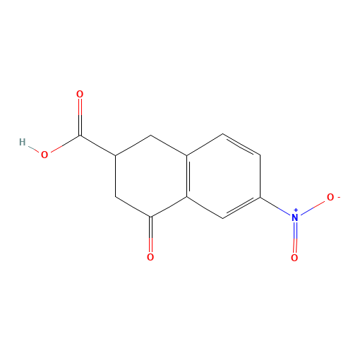 6-nitro-4-oxo-2,3-dihydro-1H-naphthalene-2-carboxylic acid (CAS: 64955-17-5) - Related Chemical Product