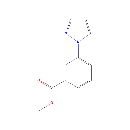 methyl 3-pyrazol-1-ylbenzoate (CAS: 168618-35-7) - Related Chemical Product