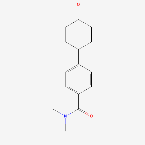 N,N-dimethyl-4-(4-oxocyclohexyl)benzamide (CAS: 201412-89-7) - Related Chemical Product