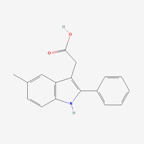 2-(5-methyl-2-phenyl-1H-indol-3-yl)acetic acid (CAS: 19017-53-9) - Related Chemical Product