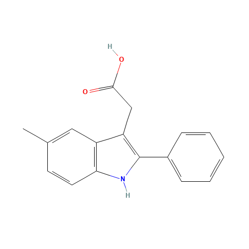 2-(5-methyl-2-phenyl-1H-indol-3-yl)acetic acid (CAS: 19017-53-9) - Related Chemical Product
