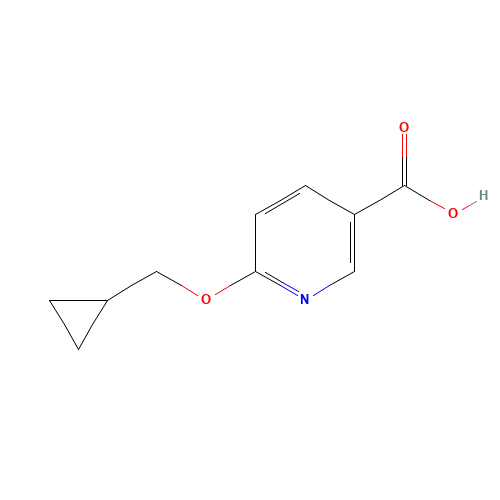 6-(cyclopropylmethoxy)pyridine-3-carboxylic acid (CAS: 1019546-29-2) - Related Chemical Product