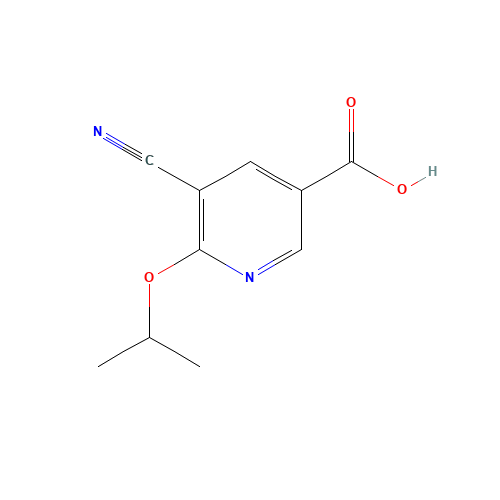 5-cyano-6-propan-2-yloxypyridine-3-carboxylic acid (CAS: 1167416-76-3) - Related Chemical Product