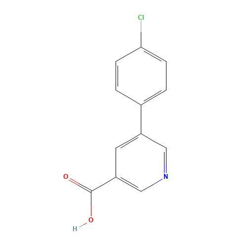 5-(4-chlorophenyl)pyridine-3-carboxylic acid (CAS: 187999-33-3) - Related Chemical Product