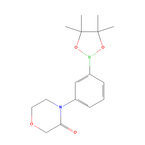 4-[3-(4,4,5,5-tetramethyl-1,3,2-dioxaborolan-2-yl)phenyl]morpholin-3-one (CAS: 1314390-42-5) - Related Chemical Product