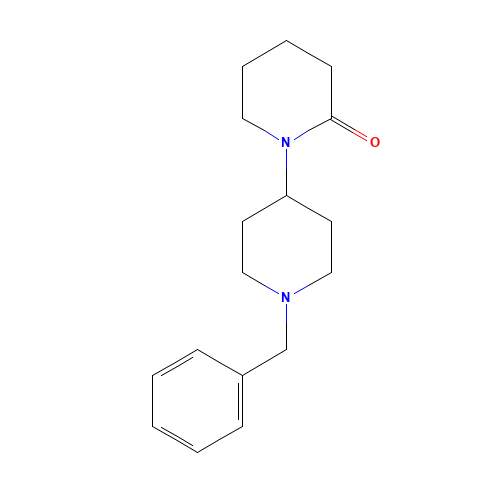 1-(1-benzylpiperidin-4-yl)piperidin-2-one (CAS: 340962-84-7) - Related Chemical Product