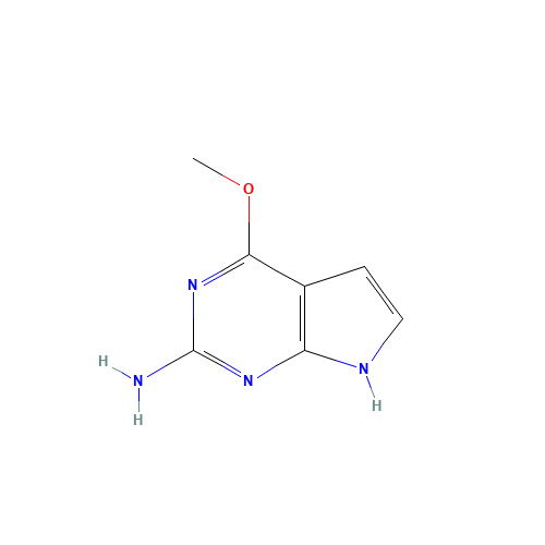 4-methoxy-7H-pyrrolo[2,3-d]pyrimidin-2-amine (CAS: 84955-32-8) - Related Chemical Product