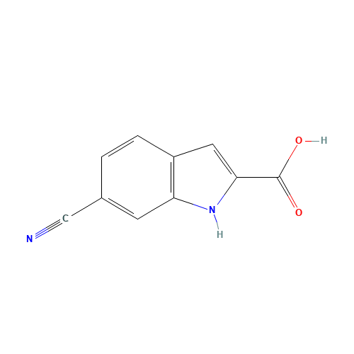 6-cyano-1H-indole-2-carboxylic acid (CAS: 85864-09-1) - Related Chemical Product