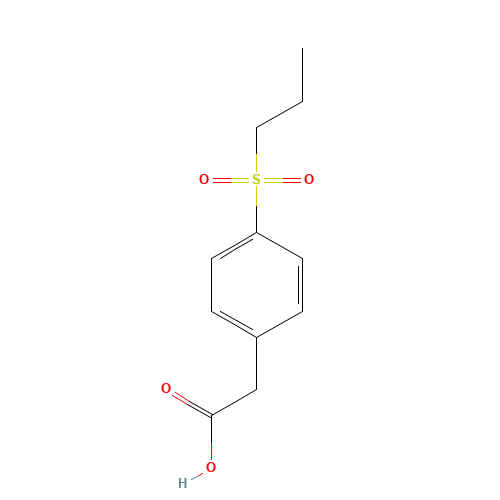 2-(4-propylsulfonylphenyl)acetic acid (CAS: 745053-11-6) - Related Chemical Product