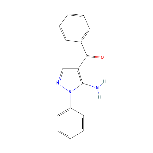 (5-amino-1-phenylpyrazol-4-yl)-phenylmethanone (CAS: 54606-37-0) - Related Chemical Product