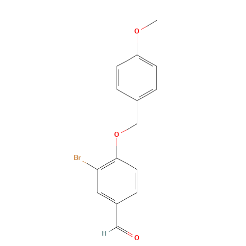 3-bromo-4-[(4-methoxyphenyl)methoxy]benzaldehyde (CAS: 937678-86-9) - Related Chemical Product