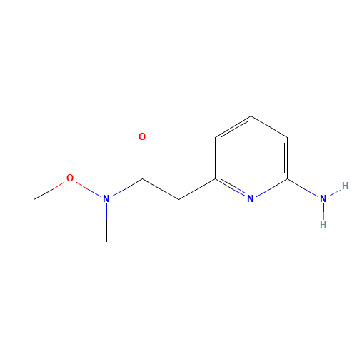 2-(6-aminopyridin-2-yl)-N-methoxy-N-methylacetamide (CAS: 1356491-73-0) - Related Chemical Product