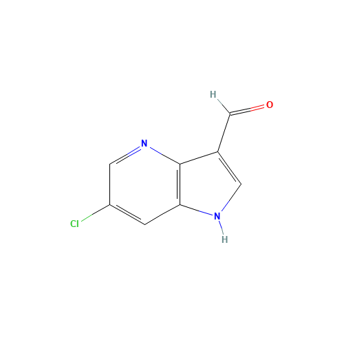 6-chloro-1H-pyrrolo[3,2-b]pyridine-3-carbaldehyde (CAS: 1190315-68-4) - Related Chemical Product