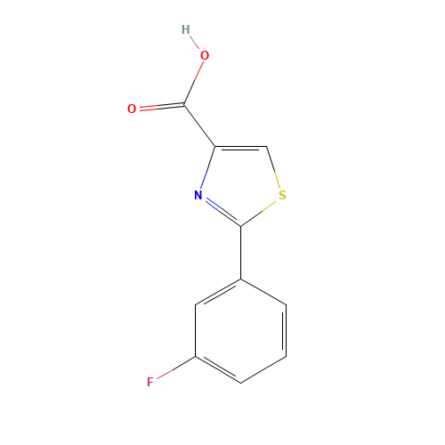 2-(3-fluorophenyl)-1,3-thiazole-4-carboxylic acid (CAS: 886369-06-8) - Related Chemical Product