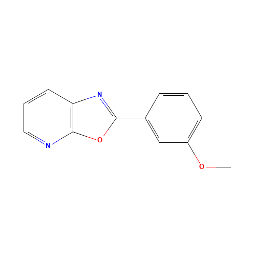 2-(3-methoxyphenyl)-[1,3]oxazolo[5,4-b]pyridine (CAS: 52334-09-5) - Related Chemical Product