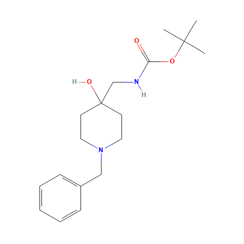 tert-butyl N-(1-benzyl-4-hydroxypiperidin-4-yl)-N-methylcarbamate (CAS: 177948-01-5) - Related Chemical Product