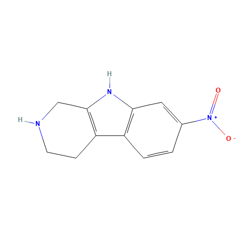 7-nitro-2,3,4,9-tetrahydro-1H-pyrido[3,4-b]indole (CAS: 642412-39-3) - Related Chemical Product