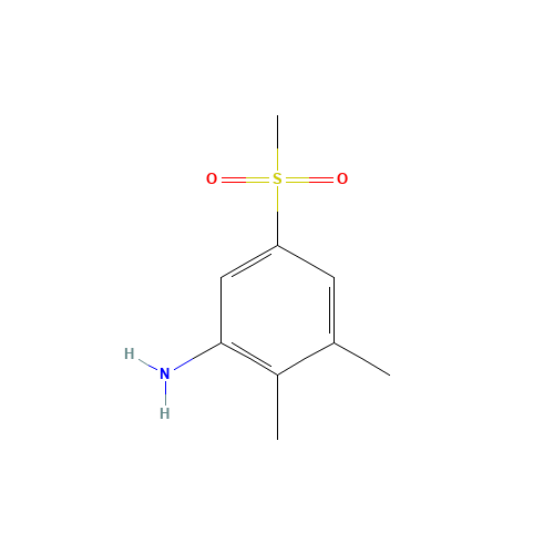 2,3-dimethyl-5-methylsulfonylaniline (CAS: 1335140-62-9) - Related Chemical Product