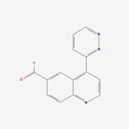 4-pyridazin-3-ylquinoline-6-carbaldehyde (CAS: 958852-16-9) - Related Chemical Product