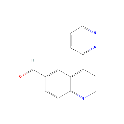 4-pyridazin-3-ylquinoline-6-carbaldehyde (CAS: 958852-16-9) - Related Chemical Product